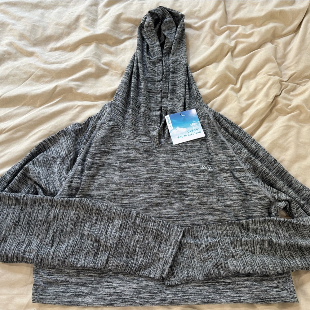 Lightweight Grey Hoodie